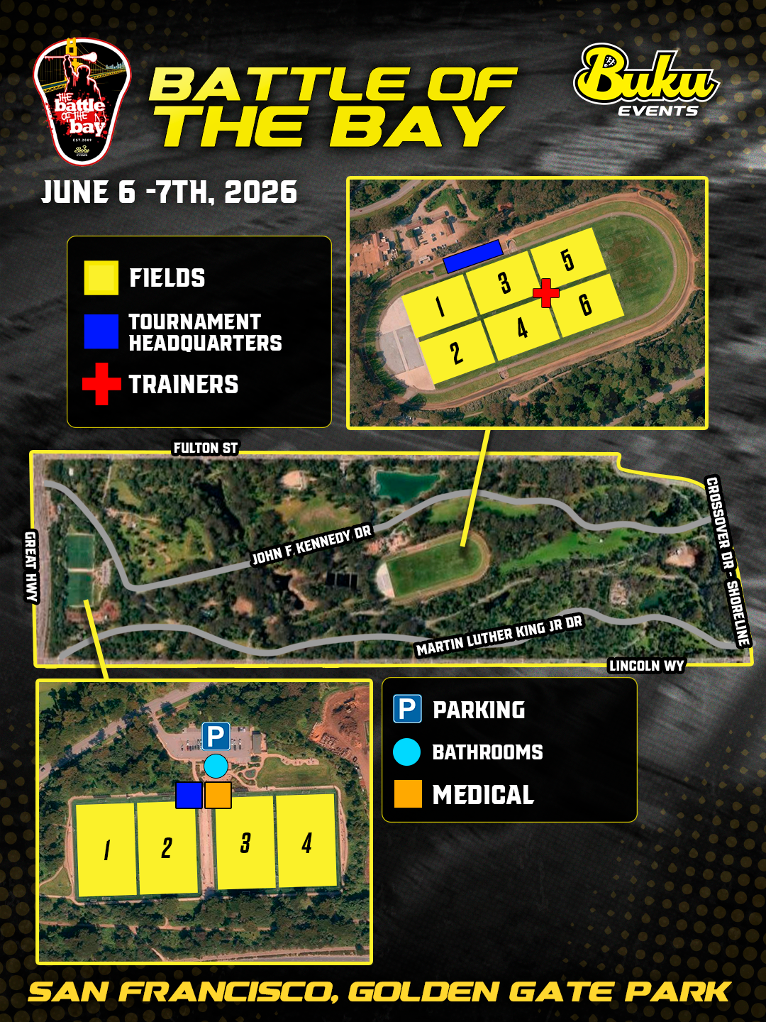 Battle Of The Bay Buku Events BOTB Map 